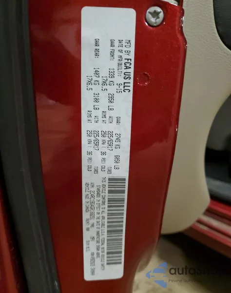 2016 Chrysler Town & Country Touring from USA, damaged, VIN 2C4RC1BG4GR166231